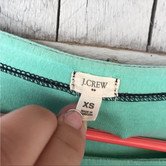 J.Crew Factory Color Block Top - Picture 2 of 5